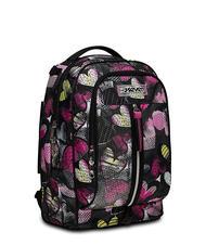 SEVEN JACK KIDDIE CRUSH Sac &agrave; dos Trolley d&eacute;tachable 3 en 1, avec trois roues IBIS ROSE - Sacs &agrave; dos &agrave; roulettes - 4