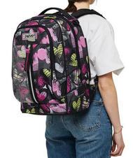 SEVEN JACK KIDDIE CRUSH Sac &agrave; dos Trolley d&eacute;tachable 3 en 1, avec trois roues IBIS ROSE - Sacs &agrave; dos &agrave; roulettes - 5