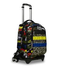 SEVEN JACK FLUO BELTS Sac &agrave; dos trolley 3 en 1, amovible camouflage vert - Sacs &agrave; dos &agrave; roulettes - 2