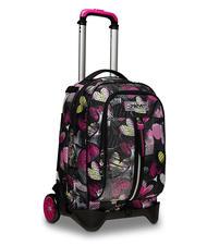 SEVEN JACK KIDDIE CRUSH Sac &agrave; dos &agrave; roulettes amovible IBIS ROSE - Sacs &agrave; dos &agrave; roulettes - 2