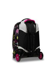 SEVEN JACK KIDDIE CRUSH Sac &agrave; dos &agrave; roulettes amovible IBIS ROSE - Sacs &agrave; dos &agrave; roulettes - 4