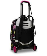 SEVEN JACK KIDDIE CRUSH Sac &agrave; dos &agrave; roulettes amovible IBIS ROSE - Sacs &agrave; dos &agrave; roulettes - 5
