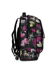 SEVEN JACK KIDDIE CRUSH Sac &agrave; dos &agrave; roulettes amovible IBIS ROSE - Sacs &agrave; dos &agrave; roulettes - 7