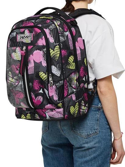 JACK KIDDIE CRUSH Sac &agrave; dos &agrave; roulettes amovible IBIS ROSE - Sacs &agrave; dos &agrave; roulettes