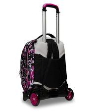 SEVEN JACJ CHULKY Sac &agrave; dos avec trolley amovible VIOLET ROSE - Sacs &agrave; dos &agrave; roulettes - 3