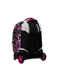 SEVEN JACJ CHULKY Sac &agrave; dos avec trolley amovible VIOLET ROSE - Sacs &agrave; dos &agrave; roulettes - 4