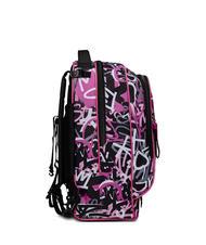 SEVEN JACJ CHULKY Sac &agrave; dos avec trolley amovible VIOLET ROSE - Sacs &agrave; dos &agrave; roulettes - 5
