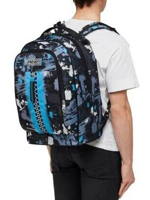 JACK COLOURJET Sac &agrave; dos &agrave; roulettes amovible d'azur - Sacs &agrave; dos &agrave; roulettes