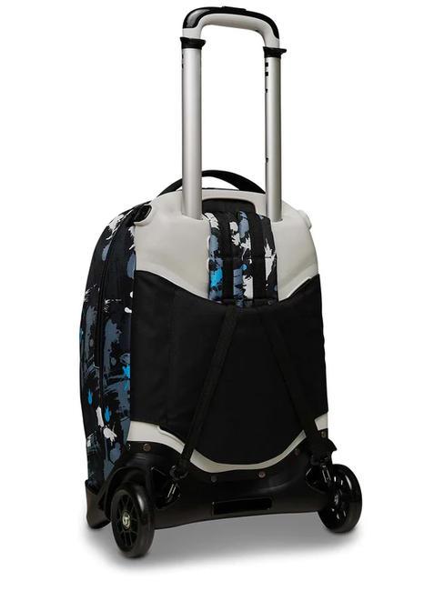 JACK COLOURJET Sac &agrave; dos trolley 3 en 1, amovible d'azur - Sacs &agrave; dos &agrave; roulettes