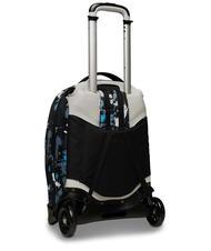SEVEN JACK COLOURJET Sac &agrave; dos trolley 3 en 1, amovible d'azur - Sacs &agrave; dos &agrave; roulettes - 3