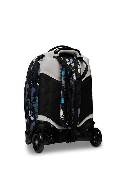 JACK COLOURJET Sac &agrave; dos trolley 3 en 1, amovible d'azur - Sacs &agrave; dos &agrave; roulettes