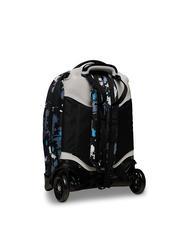 SEVEN JACK COLOURJET Sac &agrave; dos trolley 3 en 1, amovible d'azur - Sacs &agrave; dos &agrave; roulettes - 4