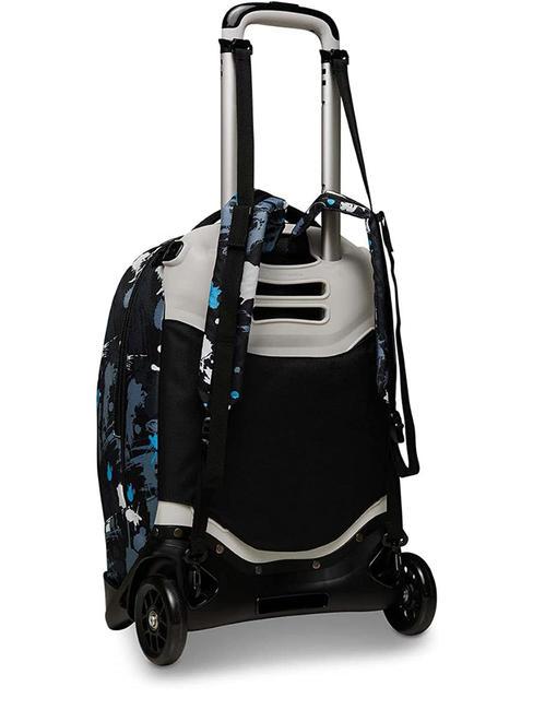 JACK COLOURJET Sac &agrave; dos trolley 3 en 1, amovible d'azur - Sacs &agrave; dos &agrave; roulettes