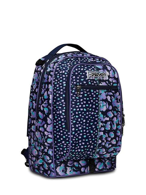 JACK ZIPLY Sac &agrave; dos &agrave; roulettes amovible violet - Sacs &agrave; dos &agrave; roulettes
