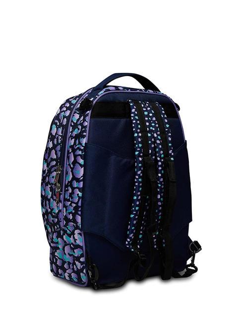 JACK ZIPLY Sac &agrave; dos &agrave; roulettes amovible violet - Sacs &agrave; dos &agrave; roulettes