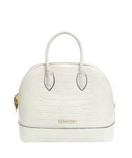 ERMANNO SCERVINO NEVE Sac fa&ccedil;on Bugatti imprim&eacute; crocodile blanc - Sacs pour Femme - 4