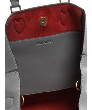ERMANNO SCERVINO NATASHA Shopper &agrave; main, avec bandouli&egrave;re grise - Sacs pour Femme - 5