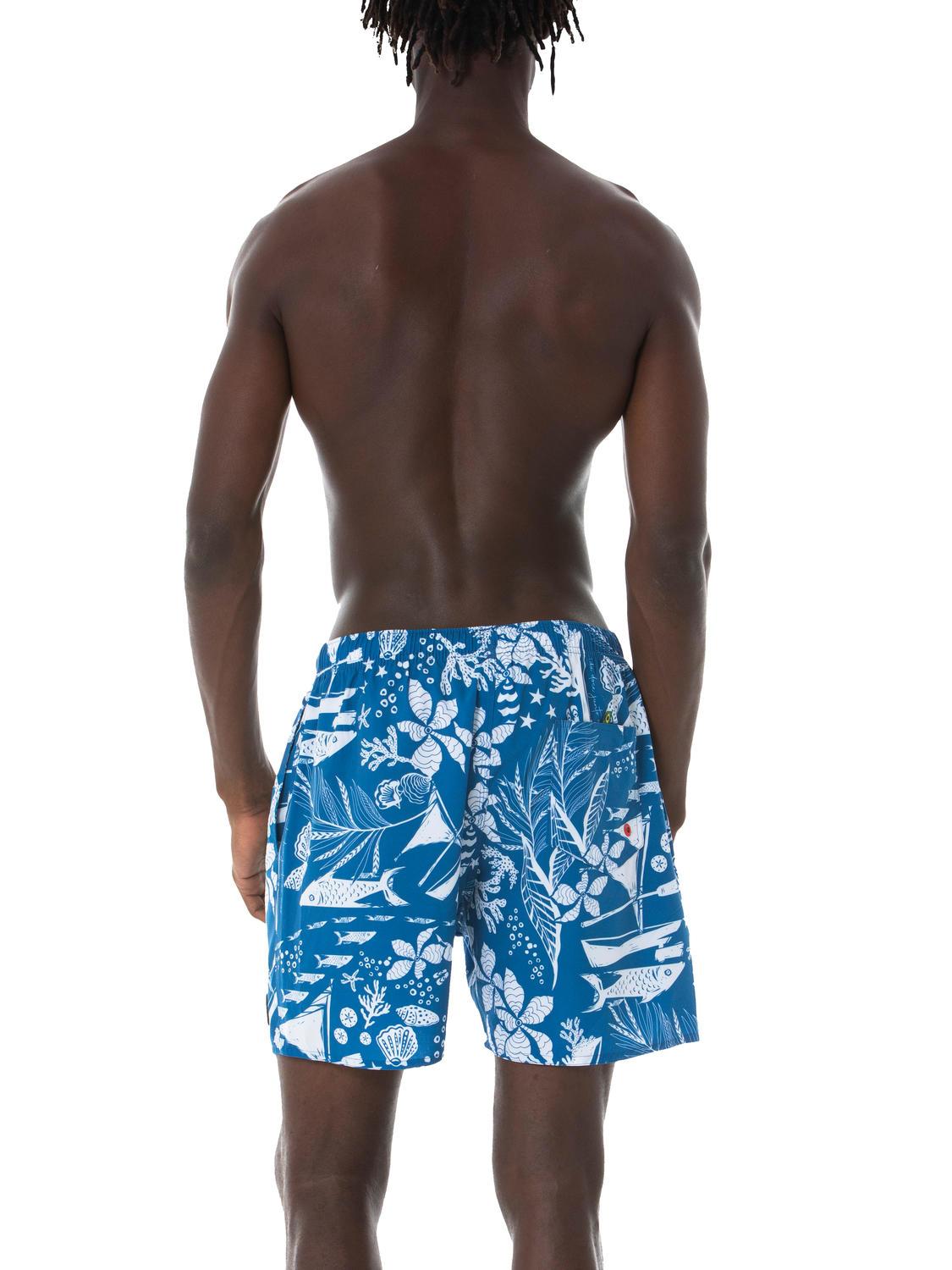 Havaianas Canoa Maillot De Bain Bleu Blanc Achetez Prix Outlet