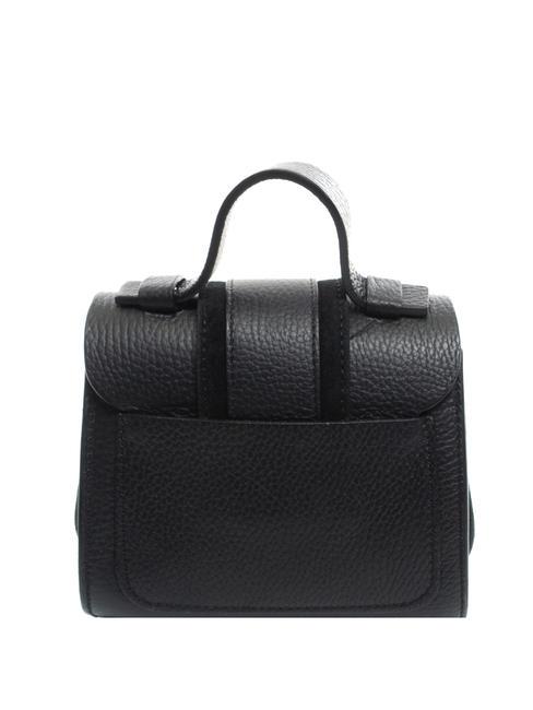 DUBROVNIK Mini sac tronc en cuir Noir - Sacs pour Femme