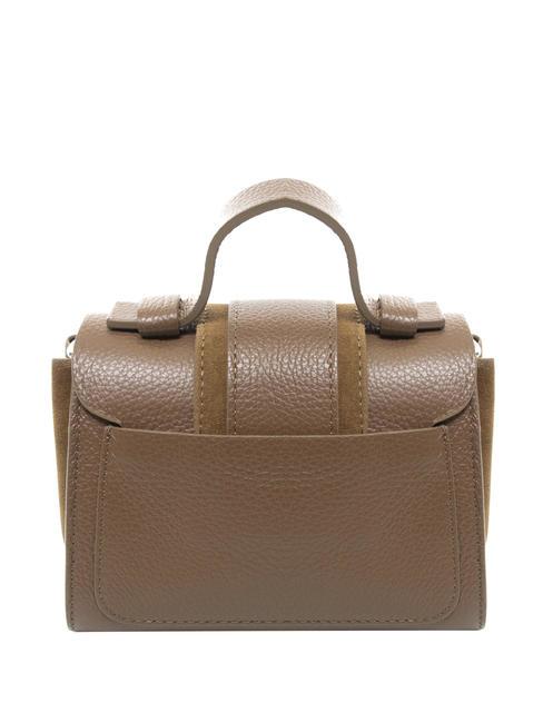 DUBROVNIK Mini sac tronc en cuir le tabac - Sacs pour Femme