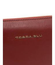 TOSCA BLU MILANO Sac en cuir clout&eacute; rouge fonc&eacute; - Sacs pour Femme - 3