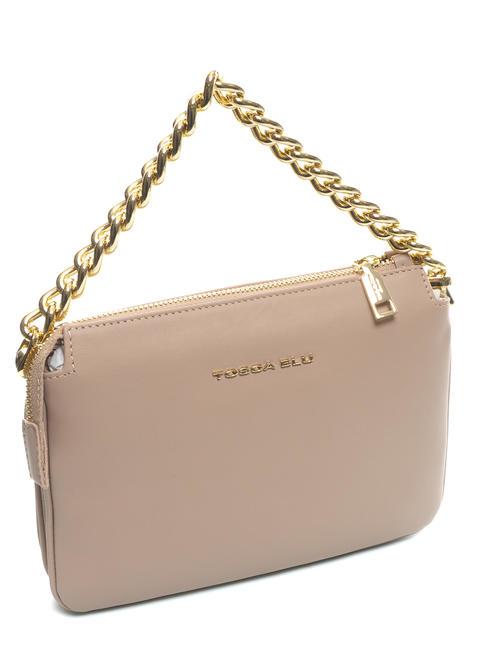 MILANO Sac en cuir clout&eacute; POUDRE - Sacs pour Femme