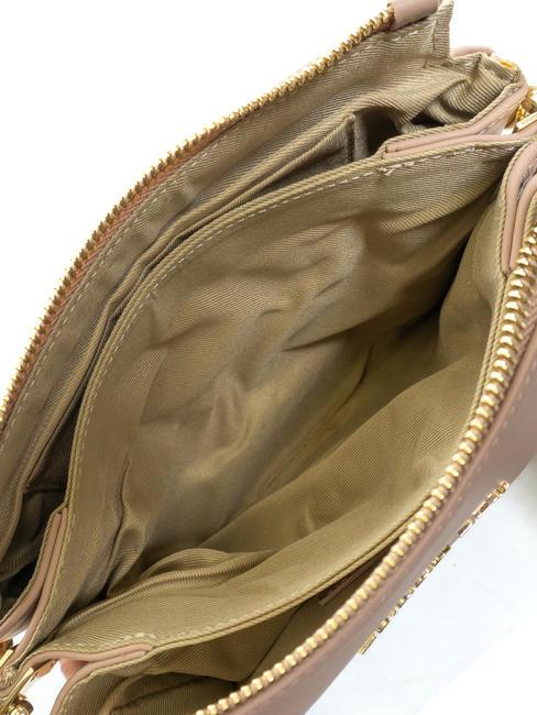 MILANO Sac en cuir clout&eacute; POUDRE - Sacs pour Femme