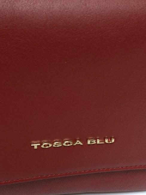 MILANO Sac &agrave; bandouli&egrave;re avec anse en cha&icirc;ne rouge fonc&eacute; - Sacs pour Femme