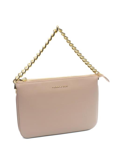 MILANO Sac en cuir avec bandouli&egrave;re POUDRE - Sacs pour Femme