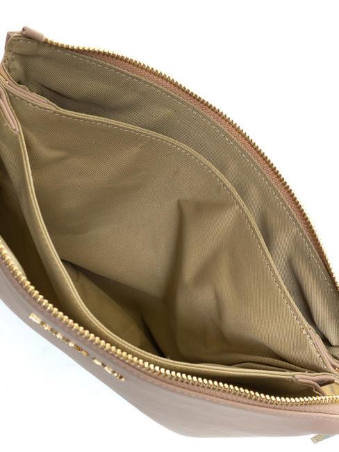 MILANO Sac en cuir avec bandouli&egrave;re POUDRE - Sacs pour Femme
