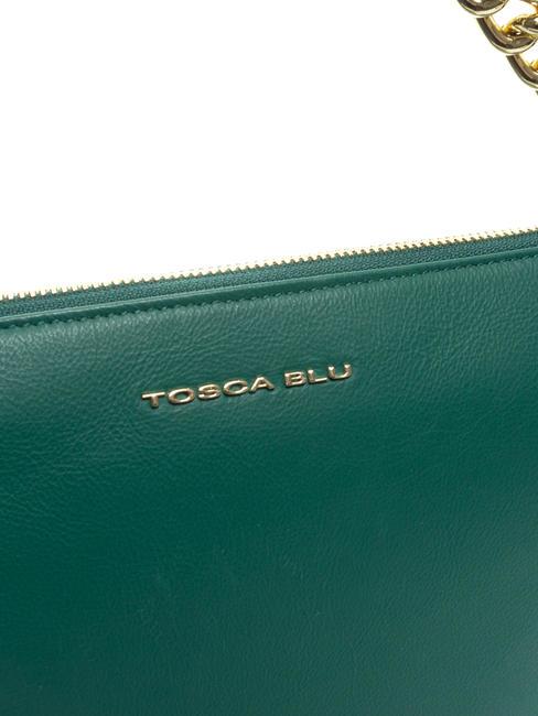 MILANO Sac en cuir avec bandouli&egrave;re vert - Sacs pour Femme