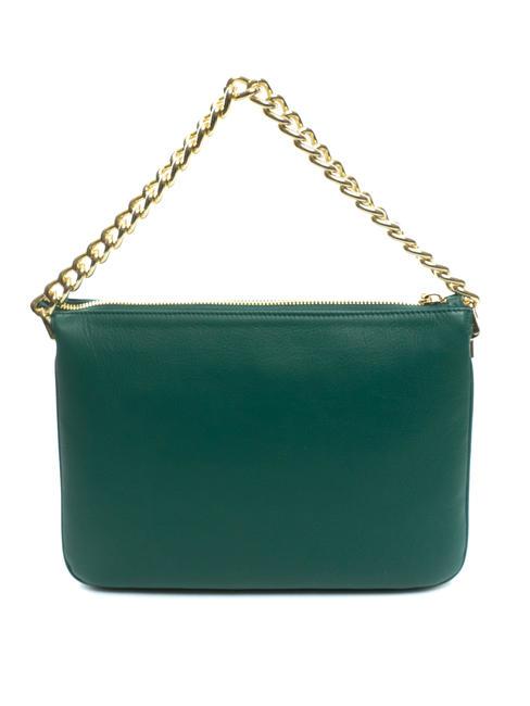 MILANO Sac en cuir avec bandouli&egrave;re vert - Sacs pour Femme