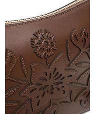 TOSCA BLU OLANDA Sac bandouli&egrave;re brod&eacute; MARRON - Sacs pour Femme - 3