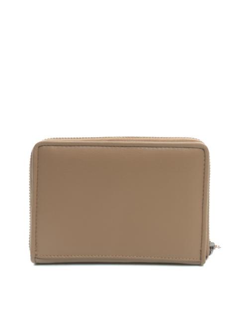 AVANA Portefeuille moyen en cuir boue - Portefeuilles Femme