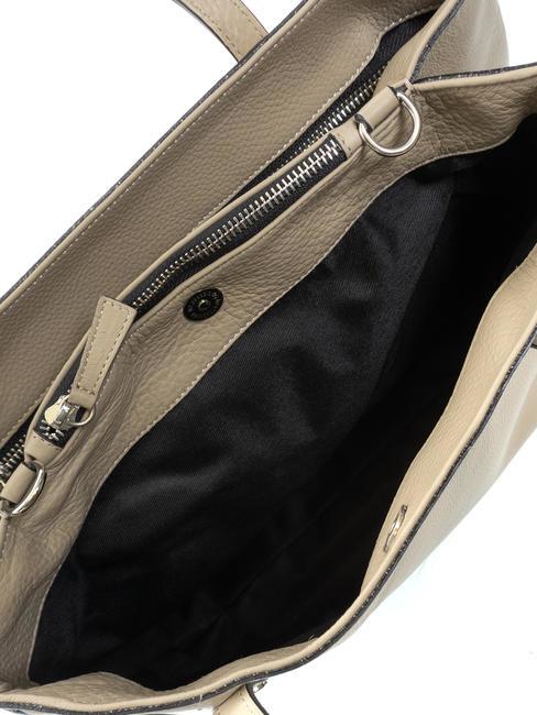 OTTAWA Cabas en cuir BEIGE - Sacs pour Femme