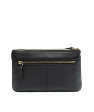 TOSCA BLU NIZZA Bandouli&egrave;re trois compartiments avec clous Noir - Sacs pour Femme - 4