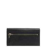 TOSCA BLU NIZZA Portefeuille &agrave; trois volets avec clous Noir - Portefeuilles Femme - 3