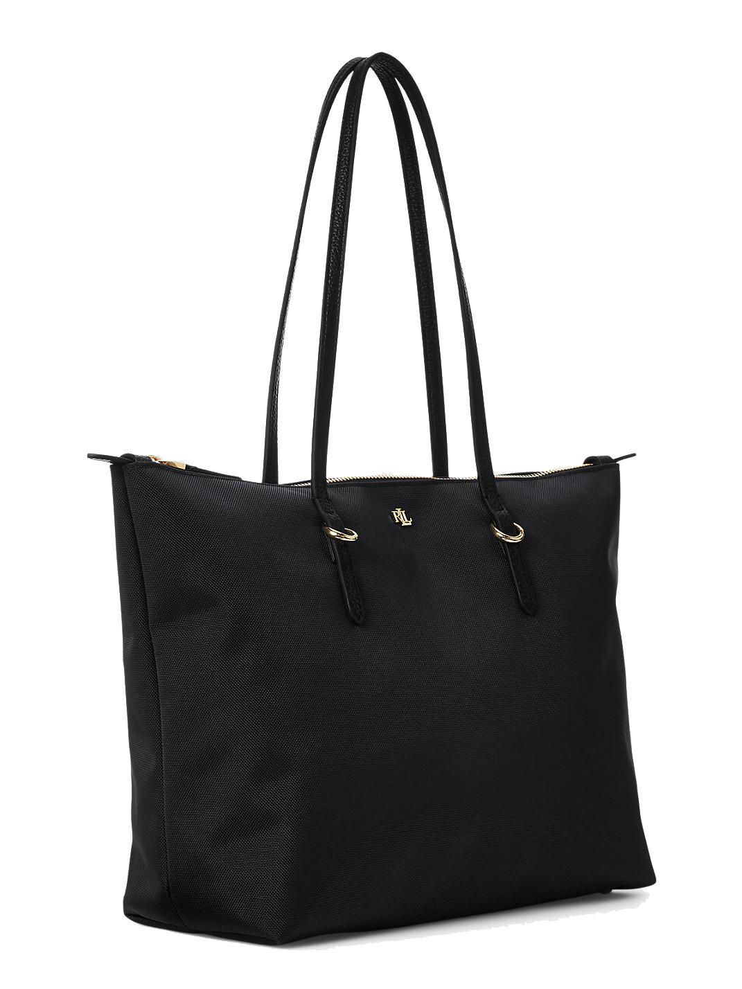 Ralph Lauren Keaton Sac Shopping Moyen Noir2 Achetez A Prix Outlet