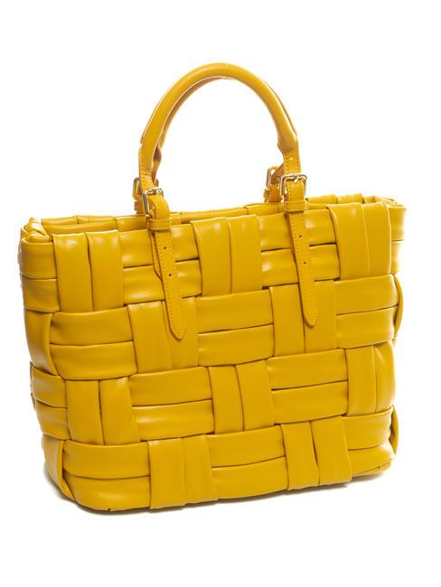 NIMA Sac &agrave; main jaune - Sacs pour Femme