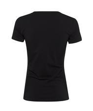 GUESS MINI TRIANGLE T-shirt col V jetbla - T-shirt - 3