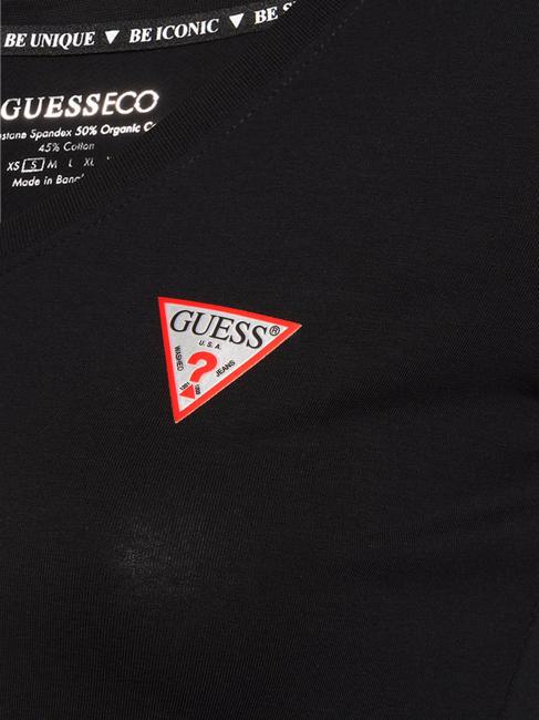 MINI TRIANGLE T-shirt col V jetbla - T-shirt