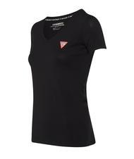 GUESS MINI TRIANGLE T-shirt col V - T-shirt