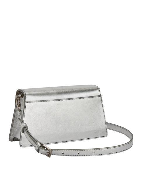 ZOE Sac &agrave; bandouli&egrave;re COULEUR ARGENT - Sacs pour Femme