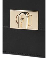 FURLA ZOE Sacoche de cadre avec chaîne Noir - Sacs pour Femme - 3