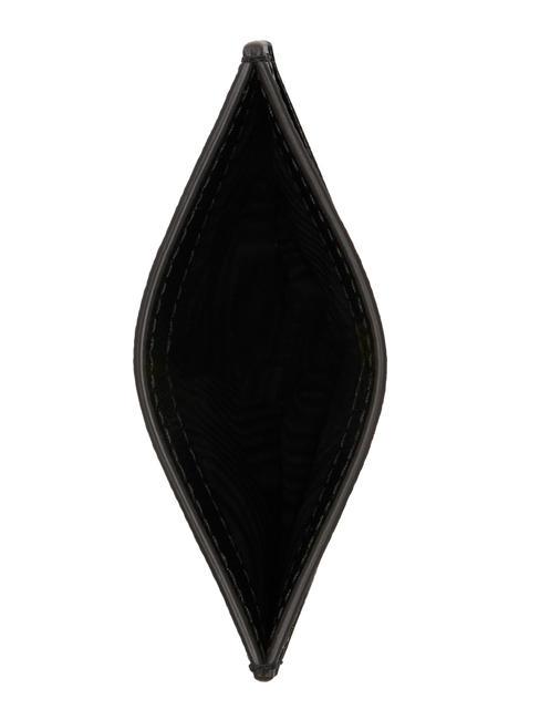 CAMELIA Porte-cartes en cuir Noir - Portefeuilles Femme