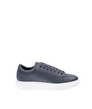ARMANI EXCHANGE ACTION Baskets en cuir MARINE / MARINE - Chaussures Homme - 3