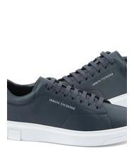 ARMANI EXCHANGE ACTION Baskets en cuir MARINE / MARINE - Chaussures Homme - 4