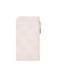 GUESS AIETA Porte-cartes avec porte-monnaie logo rose - Portefeuilles Femme - 2