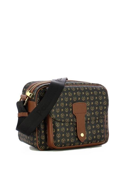 HERITAGE CLASSIC Petit sac &agrave; bandouli&egrave;re HERITAGE CLASSIC brun noir - Sacs pour Femme