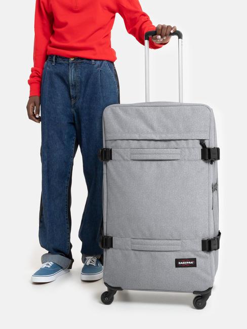 TRANSIT'R 4 L Chariot grande taille sundaygrey - Valises Semi-rigides